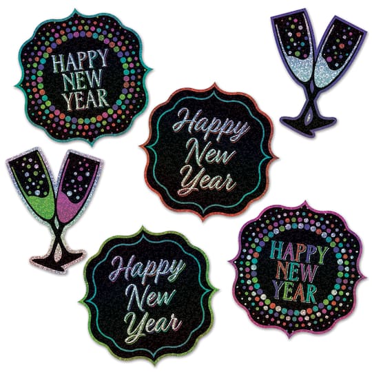 Beistle Happy New Year Cutout Set